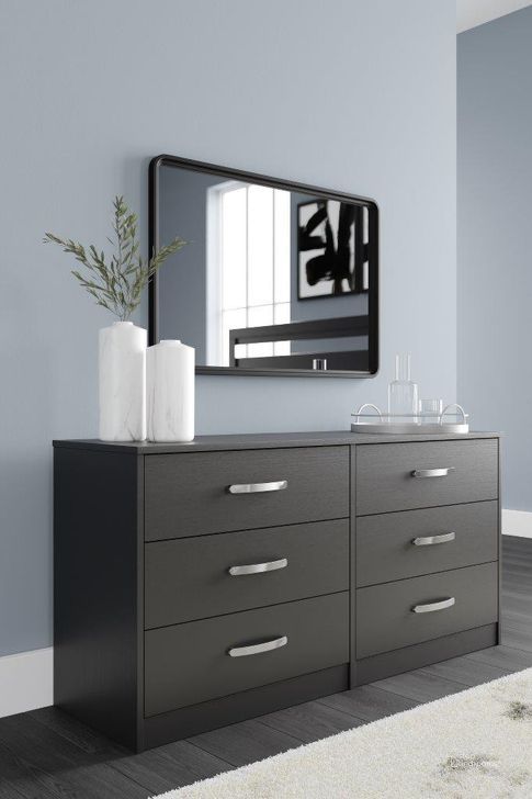 Finch Black Six Drawer Dresser By Ashley Furniture | 1Stopbedrooms with Integrating the Julieta Black 6 Drawer Dresser into Your Bedroom Aesthetic