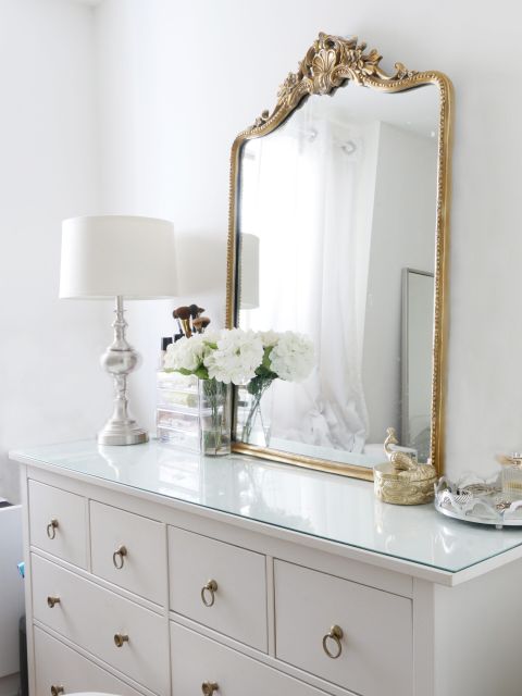 Glam Dresser Decor: The Instant Trick To Making Your Dresser More Glamorous pertaining to