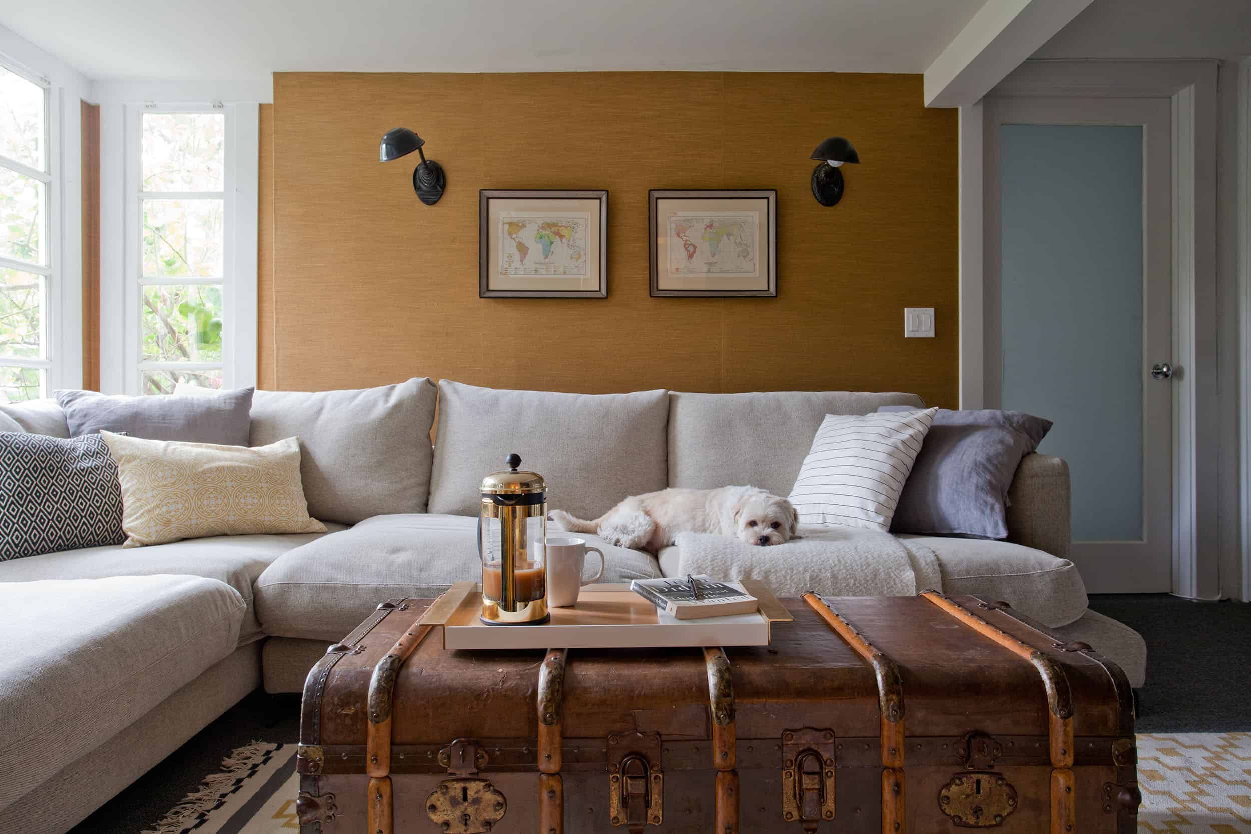 How To Make A Dark Room Feel Lighter And &quot;Brighter&quot; - Emily Henderson pertaining to Discover the Glow How Dark Furniture Enhances Room Brightness