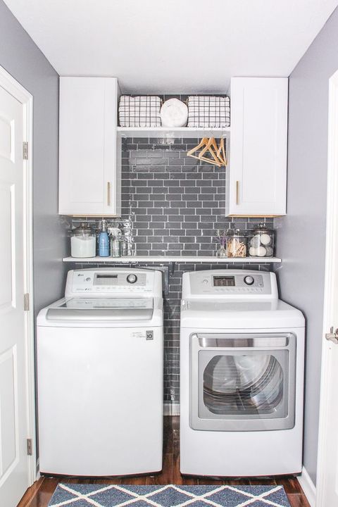 Inspiring Laundry Room Ideas That Will Make You Want To Tackle Yours ... inside Four Inspiring Laundry Room Makeovers That Will Delight You