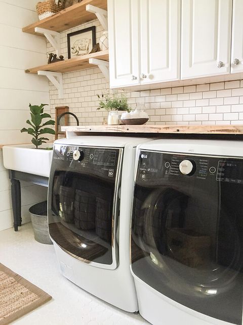 Inspiring Laundry Room Ideas That Will Make You Want To Tackle Yours ... with A Closer Look at the Most Inspiring Laundry Rooms from 2019