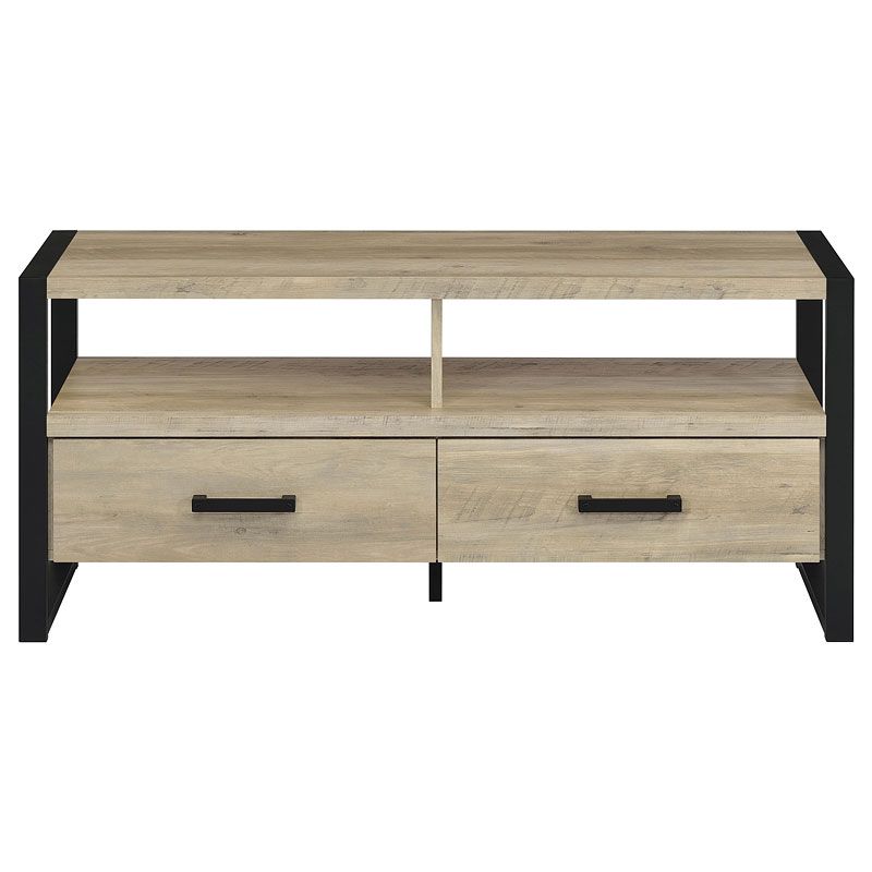 James 48 Inch Tv Stand (Distressed Pine) By Coaster Furniture ... in