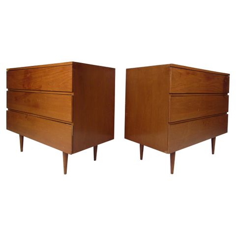 Mid-Century Modern Broyhill Brasilia Style Walnut Gentlemen's Chest At ... in Mastering the Walnut Stain in Mid-Century High Chest Design