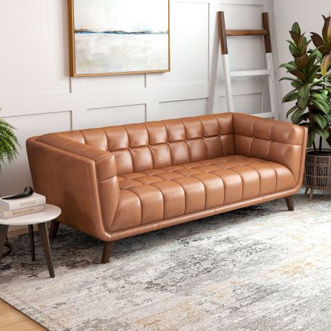 Mid Century Modern Tan Leather Chair | Lupon.gov.ph pertaining to Finding the Perfect Tan Leather Sofa for Your Austin Mid Century Modern Home