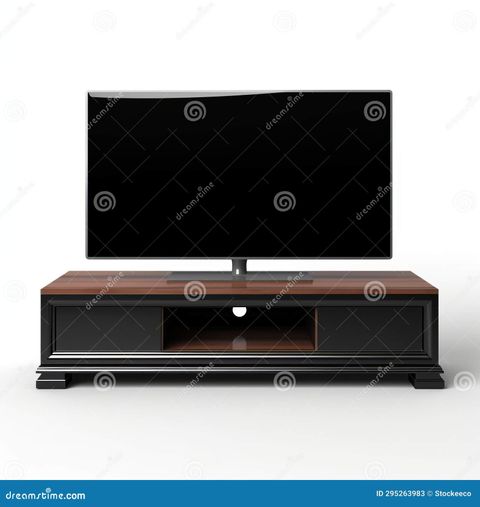 Modern Wood And Oak Tv Stand - High Quality, High Resolution Stock ... for Beyond the Build Understanding Your Engineered Wood TV Stand