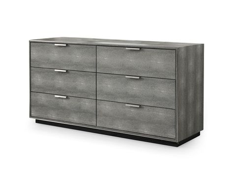 Modrest Dynasty - Modern Shagreen Dresser | Atlas Furniture Imports inside The Modrest Ari Gray Dresser A Deep Dive into Italian Craftsmanship and Style