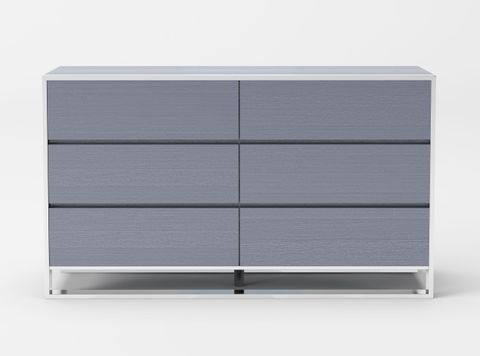 Modrest Jolene - Modern Grey Dresser | Atlas Furniture Imports inside