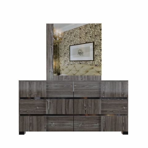 Modrest Picasso Italian Modern Grey Lacquer Dresser 3D Model | Cgtrader intended for The Modrest Ari Gray Dresser A Deep Dive into Italian Craftsmanship and Style