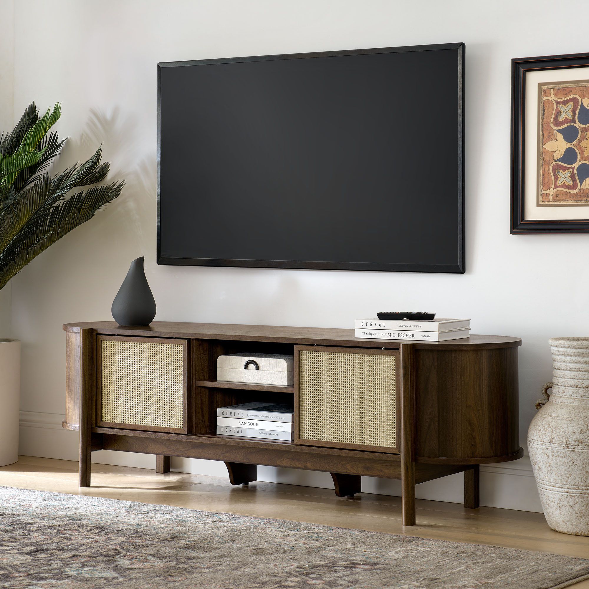A Deep Dive into the Design and Functionality of the Reid 61″ TV Stand
