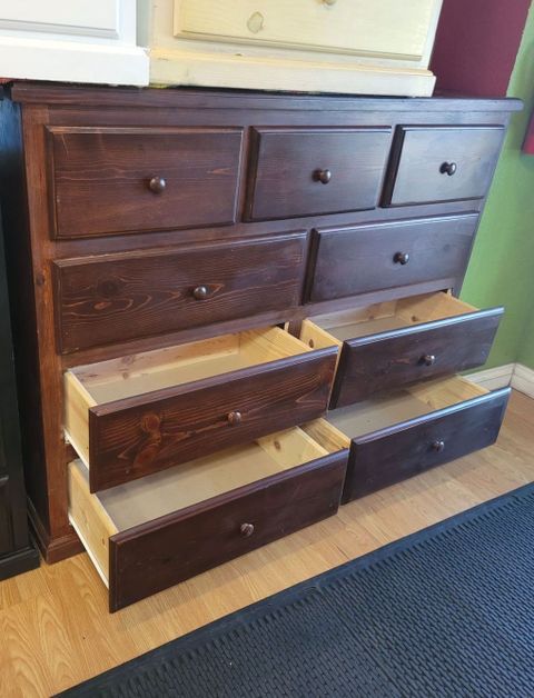 Nine Drawers Dresser With Rails For Sale In Fontana, Ca - Offerup in