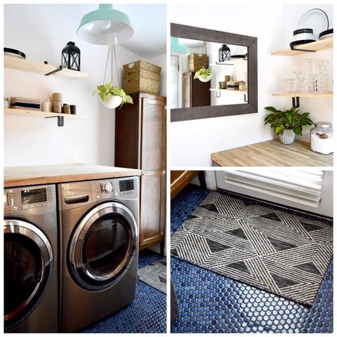Nine Very Affordable Ways To Spruce Up Your Laundry Room And Make It An ... regarding
