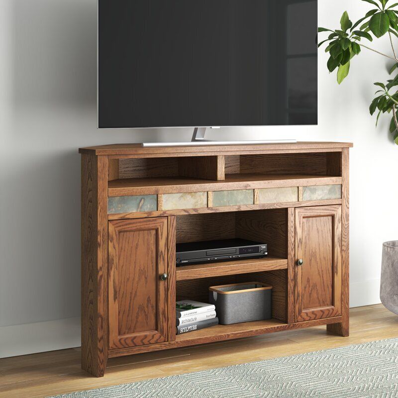 Finding the Perfect Fit The Silvestra Oak TV Stand for Your Entertainment Center