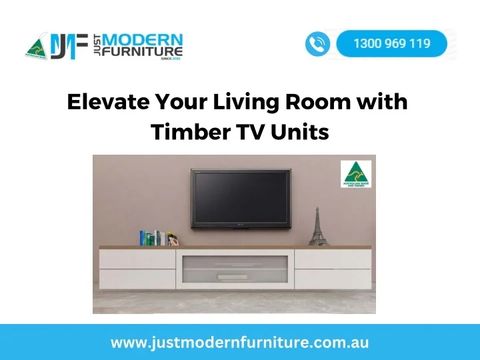 Ppt - Elevate Your Living Room With Timber Tv Units Powerpoint ... intended for