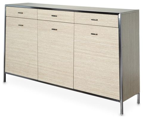 Silverlake Village Sideboard, Washed Oak - Contemporary - Buffets And ... intended for A Deep Dive into the Design Details of the Silverlake Village Dresser Washed Oak