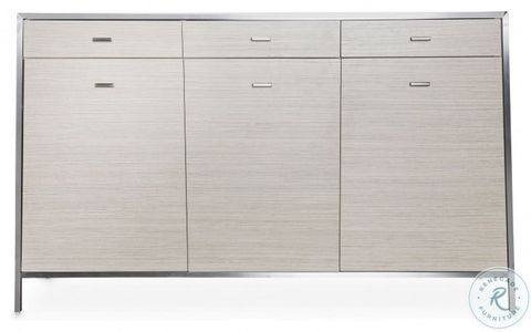 Silverlake Village Washed Oak Village Sideboard From Aico | Coleman ... with A Deep Dive into the Design Details of the Silverlake Village Dresser Washed Oak