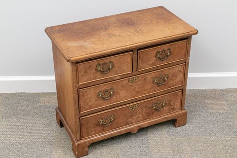 Small Burl Chest With 2 Over 2 Drawers #253291 | Black Rock Galleries inside Your Guide to Caring for a Bromo Small Bleached Burl Chest