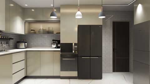 Stylish Bluish Gray Kitchen Cabinets For Modern Homes: Transform Your ... within A Deep Dive Into the Aesthetic Appeal of Blue Green and Gray Cabinets in Modern Homes