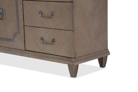 Tangier Coast 9-Drawer Dresser, Desert Sand - Transitional - Dressers ... within