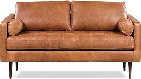 The Best Leather Sofa To Tie Your Living Room Together within