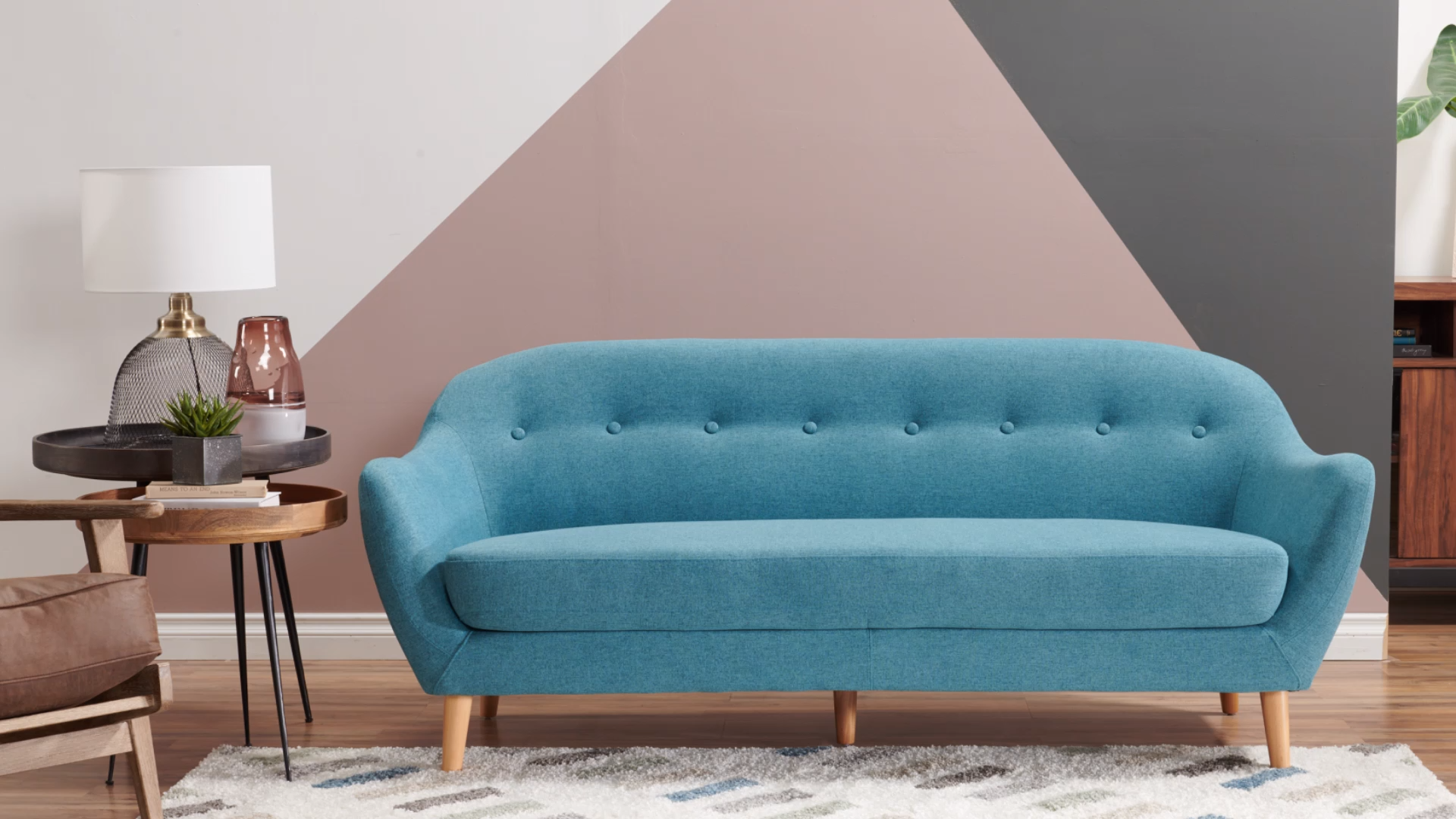 The Hannah 2 Seater Sofa Lagoon – Artofit with Styling Your Space with the Modway Victoria Sofa