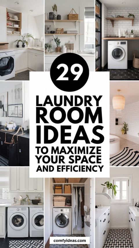 Transform Your Laundry Space With These 29 Brilliant Ideas | Laundry ... with