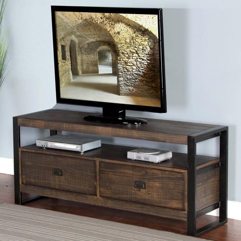 Tv Console | Pine Shelves, Home, Tv Console with regard to