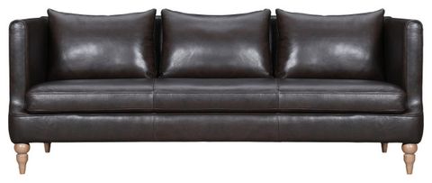 Vincenza 85" Dark Brown Leather Sofa - Traditional - Sofas - By Armen ... with Decoding the Appeal of the Vincenza 85" Dark Brown Leather Sofa