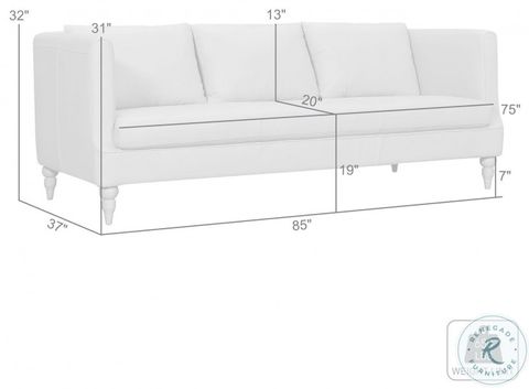 Vincenza Dark Brown Sofa From Armen Living | Coleman Furniture throughout Decoding the Appeal of the Vincenza 85" Dark Brown Leather Sofa