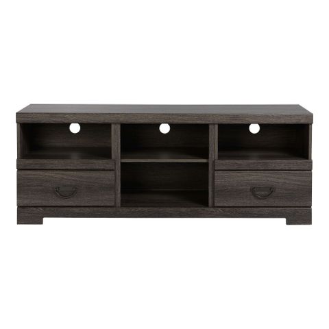 Weathered Oak Tv Stand regarding How to Style Your Living Room Around the Weathered Oak and Black TV Stand