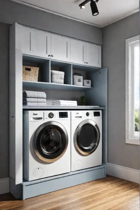 10 Clever Laundry Room Storage Solutions For Small Spaces - Decor Crowd throughout Clever Laundry Room Storage Solutions That Actually Work