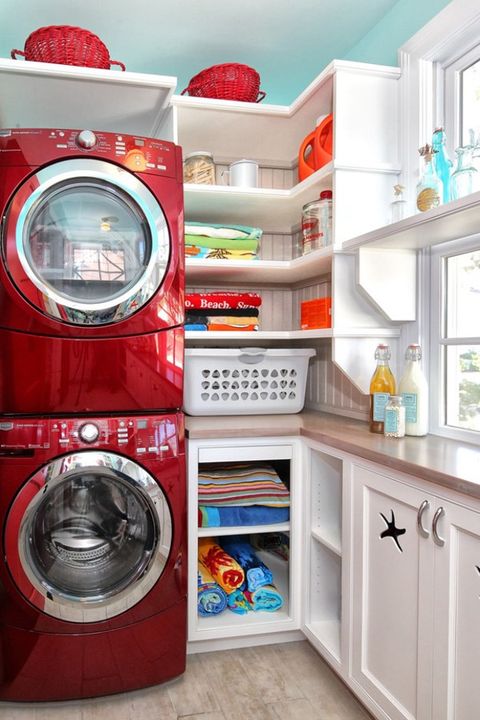 10 Clever Small Laundry Room Storage And Organization Ideas – Home And ... regarding Beyond the Basics 4 Laundry Rooms with Unbeatable Storage