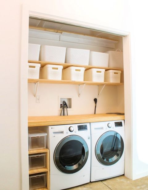 15 Diy Laundry Room Shelves For Organized Storage throughout