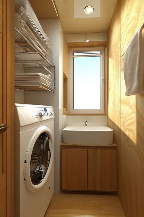 15+ Small Laundry Room Ideas: Maximizing Space For Style And Function ... regarding Maximizing Laundry Room Space and Functionality for Under $400