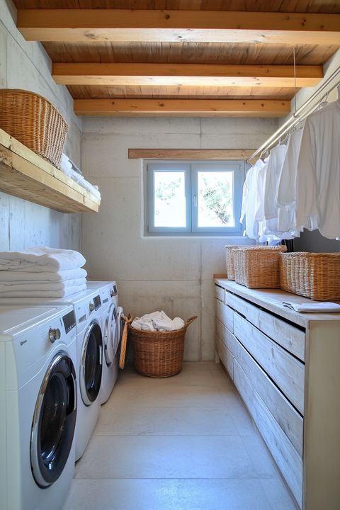 15+ Small Laundry Room Ideas: Maximizing Space For Style And Function ... throughout