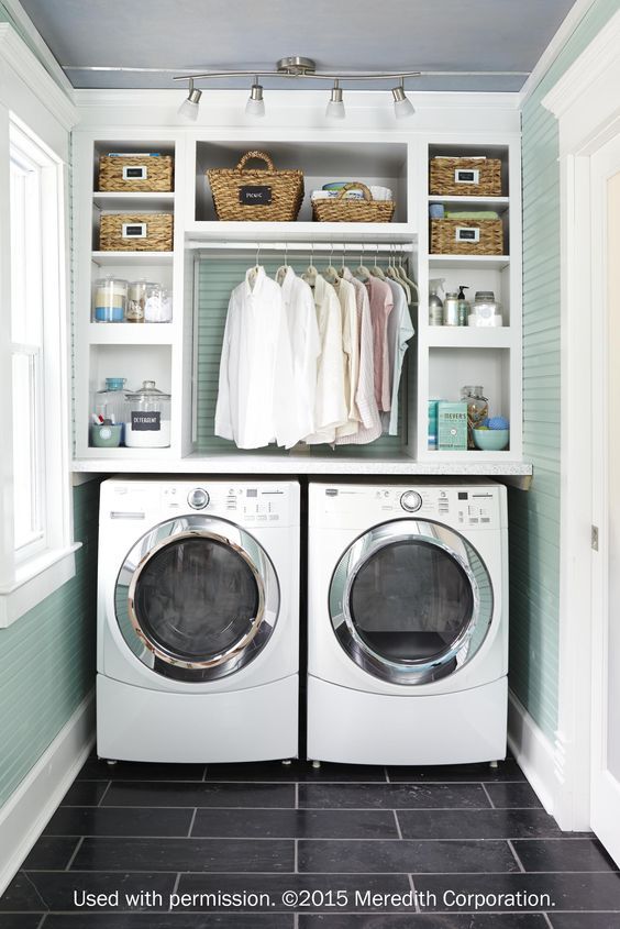30 Brilliant Laundry Room Ideas - The Unlikely Hostess with regard to Decoding the Beauty How 2012's Most Popular Laundry Rooms Got It Right