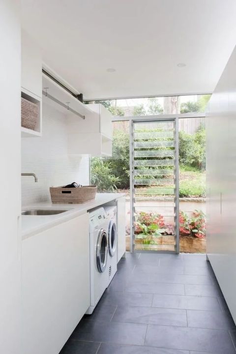 35 Colourful And Cheerful Laundry Room Ideas And Designs — Renoguide ... in