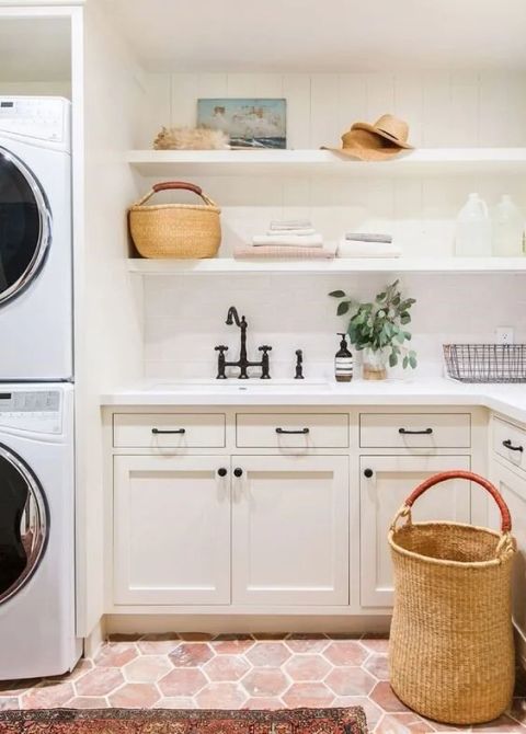 35 Colourful And Cheerful Laundry Room Ideas And Designs — Renoguide ... regarding