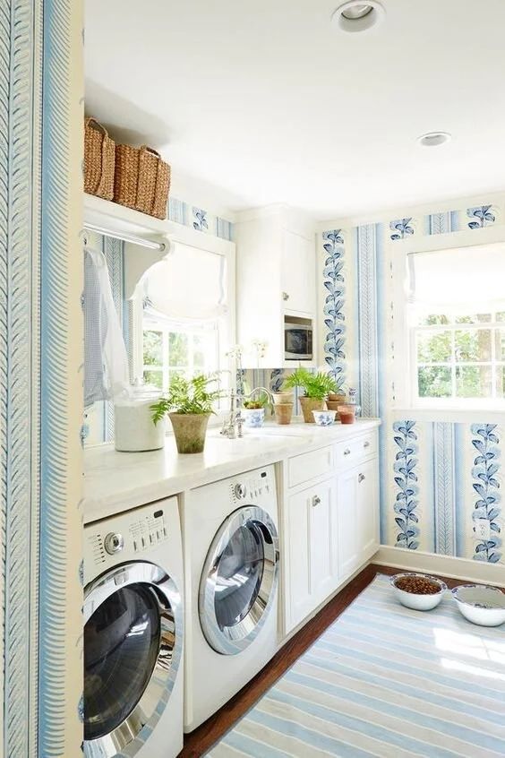 35 Colourful And Cheerful Laundry Room Ideas And Designs — Renoguide ... with regard to Creating Joyful Spaces The Cheerful Laundry Room Guide