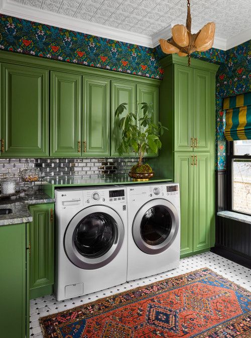 50+ Laundry Room Backsplash ( Joyful &amp;Amp; Stylish ) - Designs inside Creating Joyful Spaces The Cheerful Laundry Room Guide