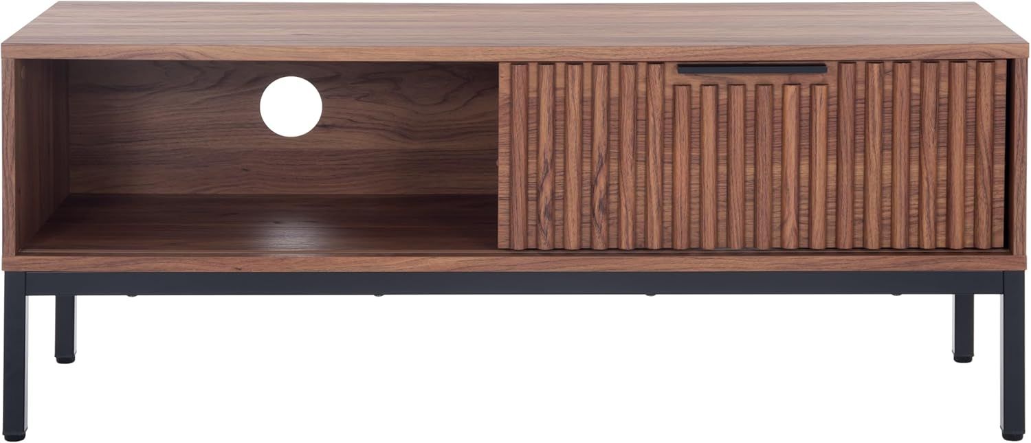 Expert Tips for Styling Your Safavieh Lylia Media Stand in Walnut/Black