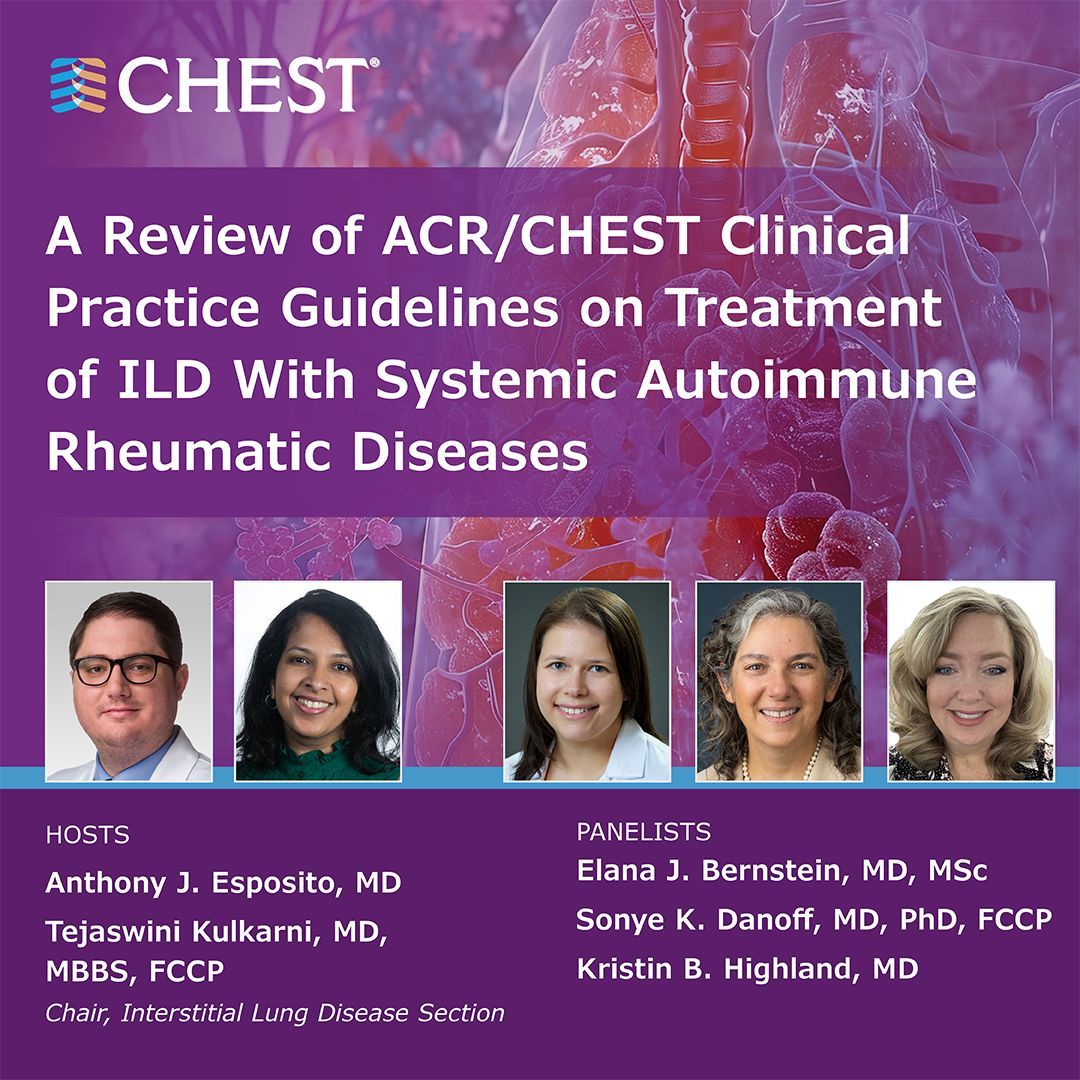 American College Of Chest Physicians On Linkedin: A Panel Of Experts ... within Experts Weigh In on the Latest in Stonebrook Chest Research