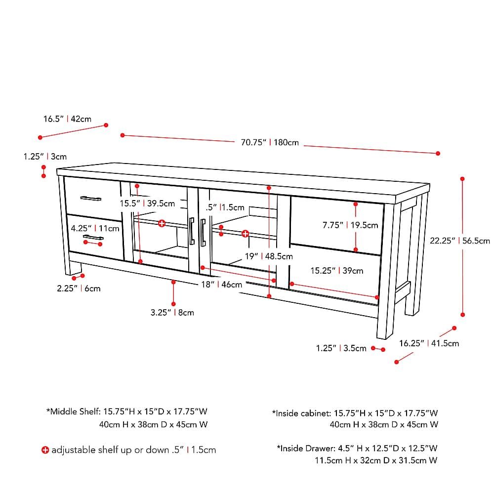 Best Buy: Corliving Hollywood Tv Cabinet With Doors, For Tvs Up To 85 ... throughout Elevate Your Home Entertainment with the CorLiving Hollywood TV Stand
