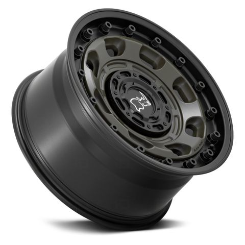 Black Rhino® Atlas Wheels - Olive Drab Green With Black Lip Rims ... pertaining to From Drab to Dreamy A Laundry Room's Chic Transformation