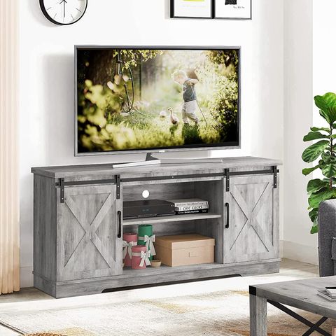 Buy Idealhouse Farmhouse Tv Stand For 65 Inch Tv, Farmhouse ... intended for Transform Your Living Room with the Astorga TV Stand in Ashland Pine