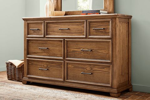 Canyon River 5 Pc Sandstone Colors Queen Bedroom Set With Dresser ... with regard to