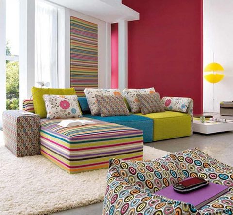 Colorful Sofas And Chairs – House Design And Decoration Ideas For ... inside