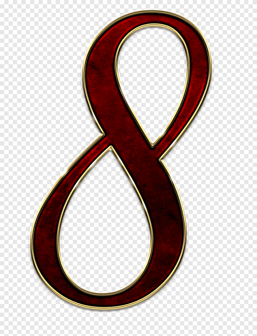 Computer Number, Number 8, Text, Sticker Png | Pngegg inside