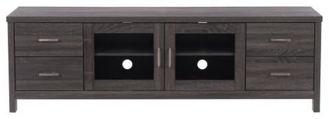 Corliving Hollywood Tv Cabinet With Doors, For Tvs Up To 85 ... within