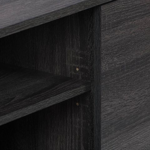 Corliving Hollywood Wood Grain Tv Stand With Doors For Most Tvs Up To ... within