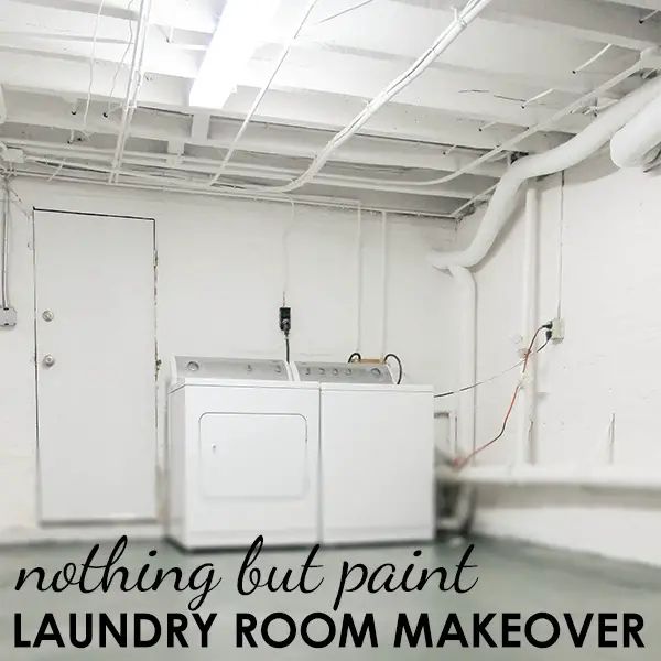 Diy Laundry Room Renovation - Dark &amp; Drab To Bright &amp; Fab regarding From Drab to Fab 5 Laundry Room Transformations You'll Love